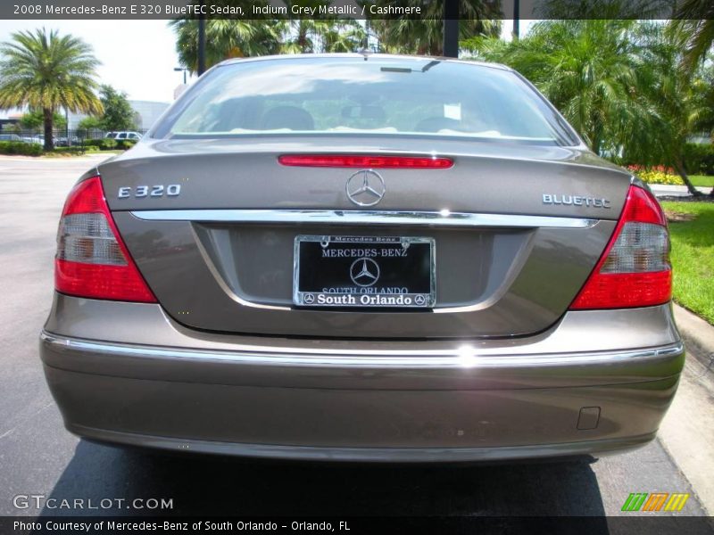 Indium Grey Metallic / Cashmere 2008 Mercedes-Benz E 320 BlueTEC Sedan