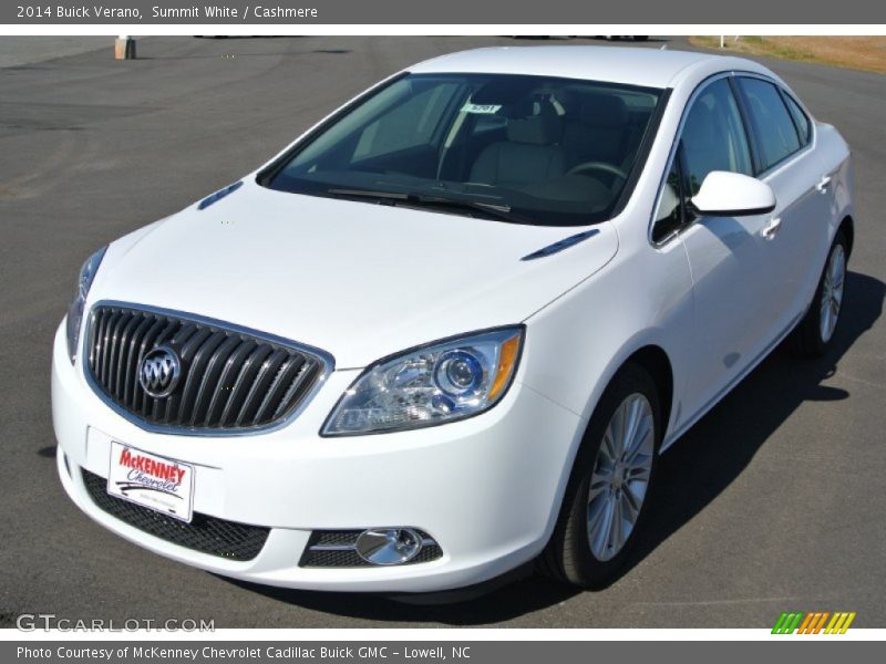 Summit White / Cashmere 2014 Buick Verano