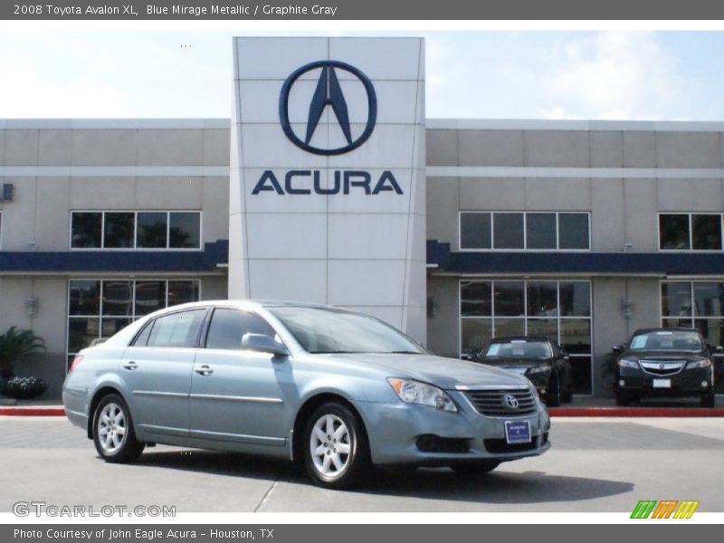 Blue Mirage Metallic / Graphite Gray 2008 Toyota Avalon XL