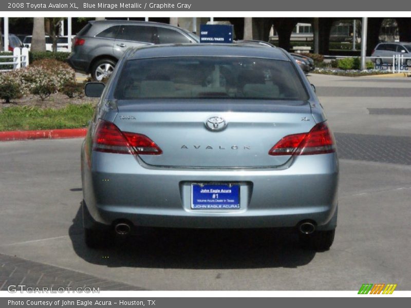 Blue Mirage Metallic / Graphite Gray 2008 Toyota Avalon XL