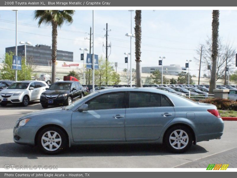 Blue Mirage Metallic / Graphite Gray 2008 Toyota Avalon XL