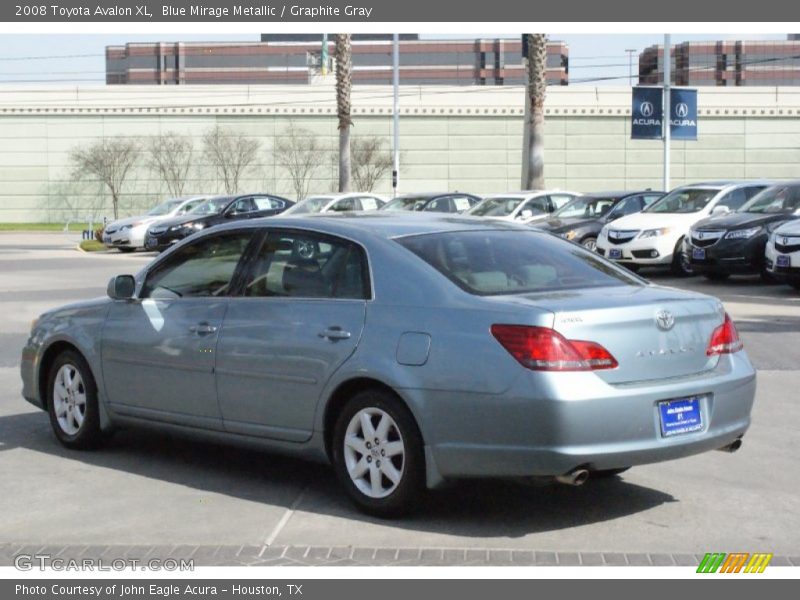 Blue Mirage Metallic / Graphite Gray 2008 Toyota Avalon XL