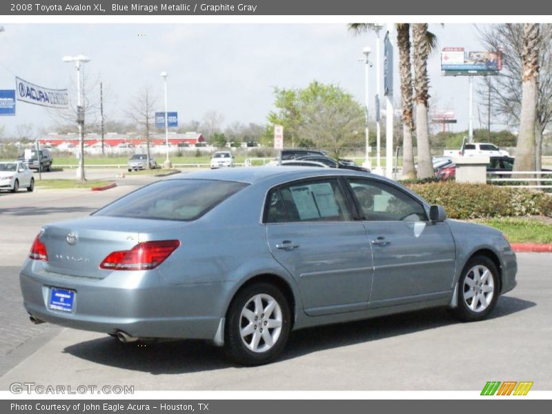 Blue Mirage Metallic / Graphite Gray 2008 Toyota Avalon XL