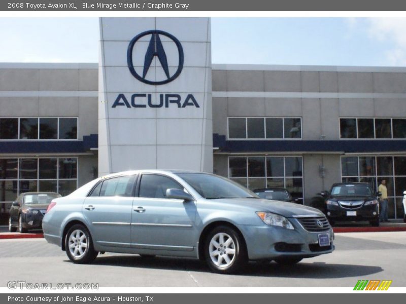 Blue Mirage Metallic / Graphite Gray 2008 Toyota Avalon XL