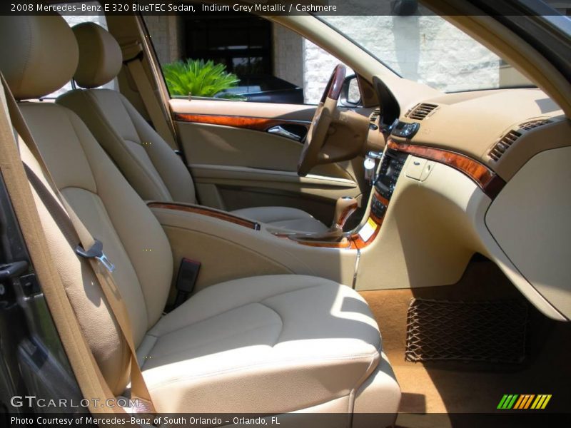 Indium Grey Metallic / Cashmere 2008 Mercedes-Benz E 320 BlueTEC Sedan