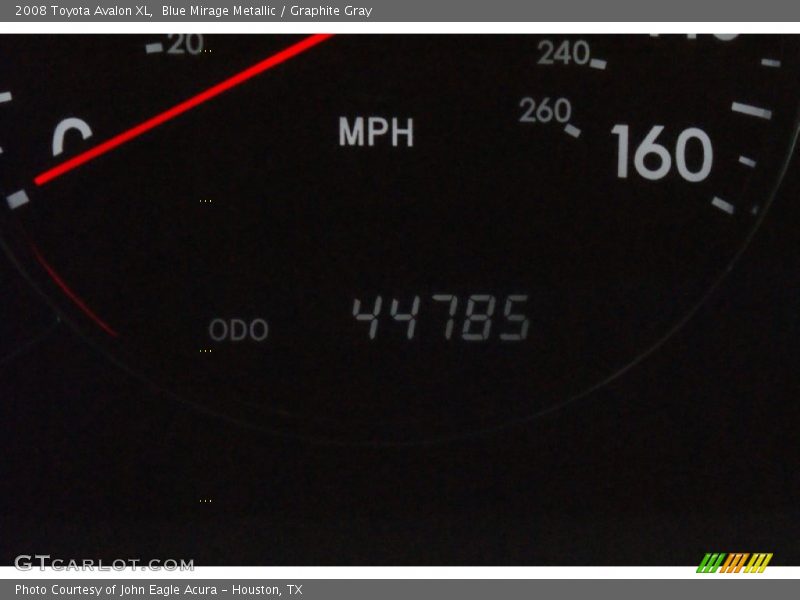 Blue Mirage Metallic / Graphite Gray 2008 Toyota Avalon XL