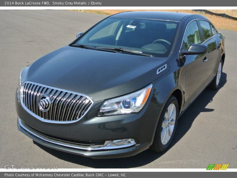 Smoky Gray Metallic / Ebony 2014 Buick LaCrosse FWD