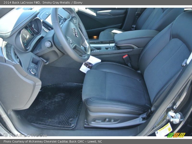 Smoky Gray Metallic / Ebony 2014 Buick LaCrosse FWD