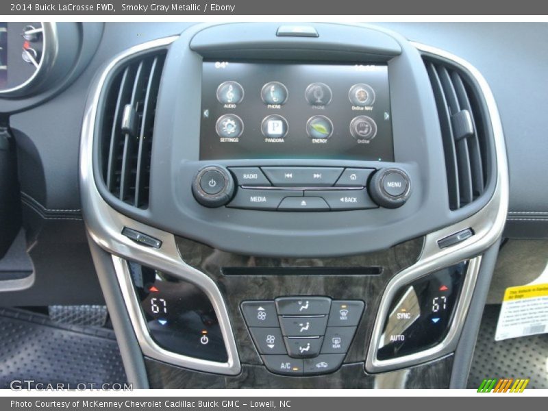 Smoky Gray Metallic / Ebony 2014 Buick LaCrosse FWD