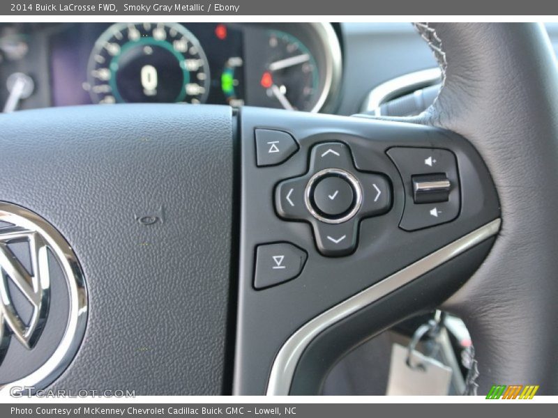 Smoky Gray Metallic / Ebony 2014 Buick LaCrosse FWD