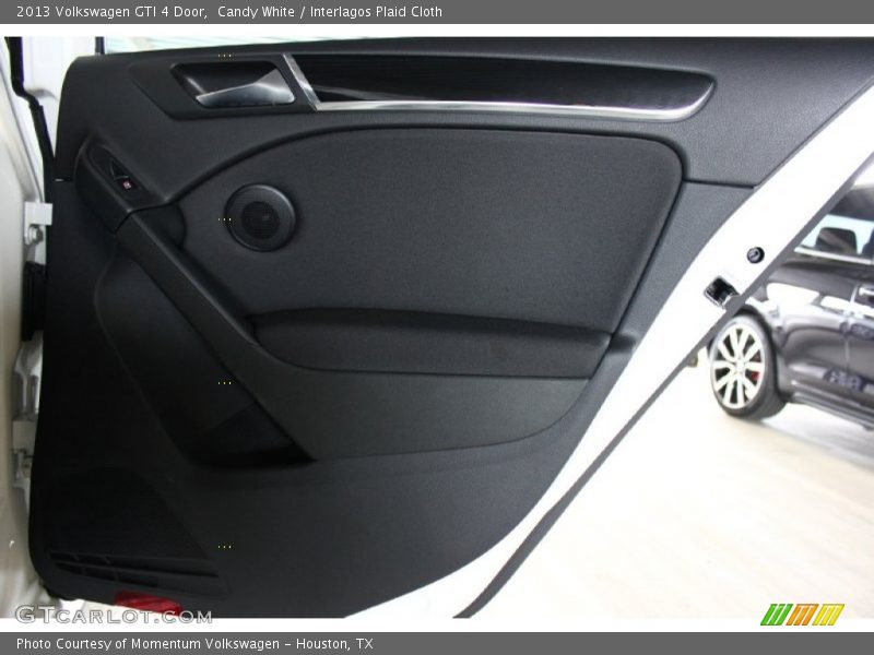 Candy White / Interlagos Plaid Cloth 2013 Volkswagen GTI 4 Door