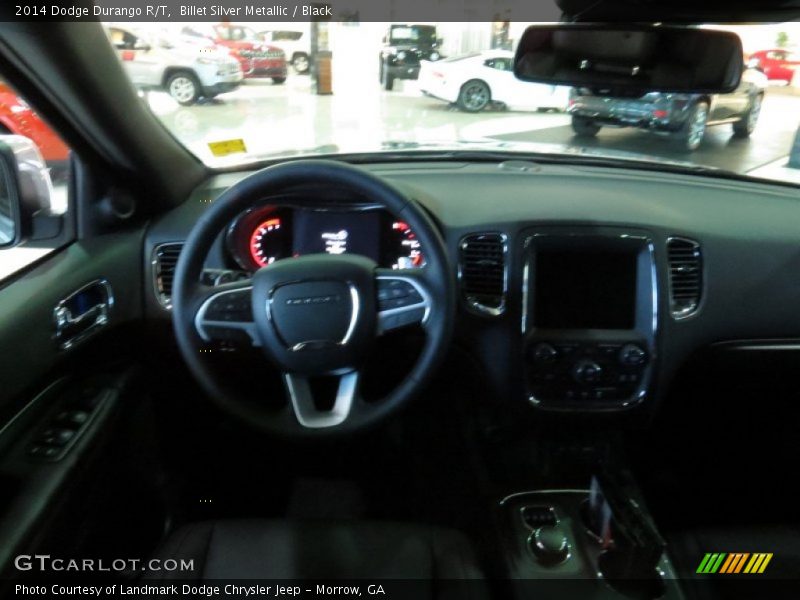 Billet Silver Metallic / Black 2014 Dodge Durango R/T