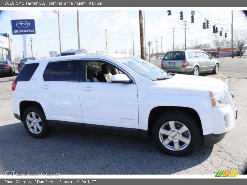 Summit White / Light Titanium 2010 GMC Terrain SLE