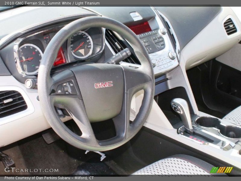 Summit White / Light Titanium 2010 GMC Terrain SLE