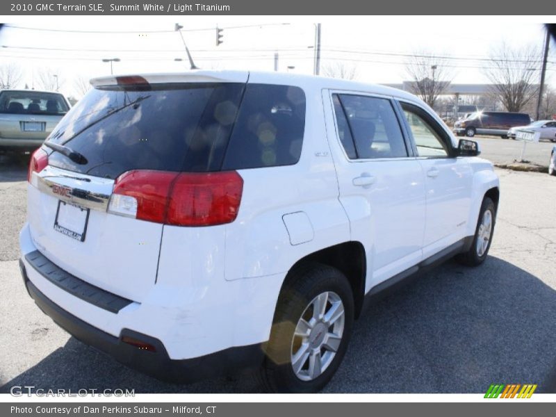 Summit White / Light Titanium 2010 GMC Terrain SLE