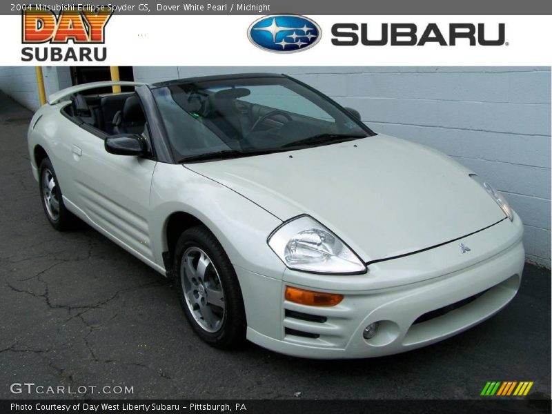 Dover White Pearl / Midnight 2004 Mitsubishi Eclipse Spyder GS