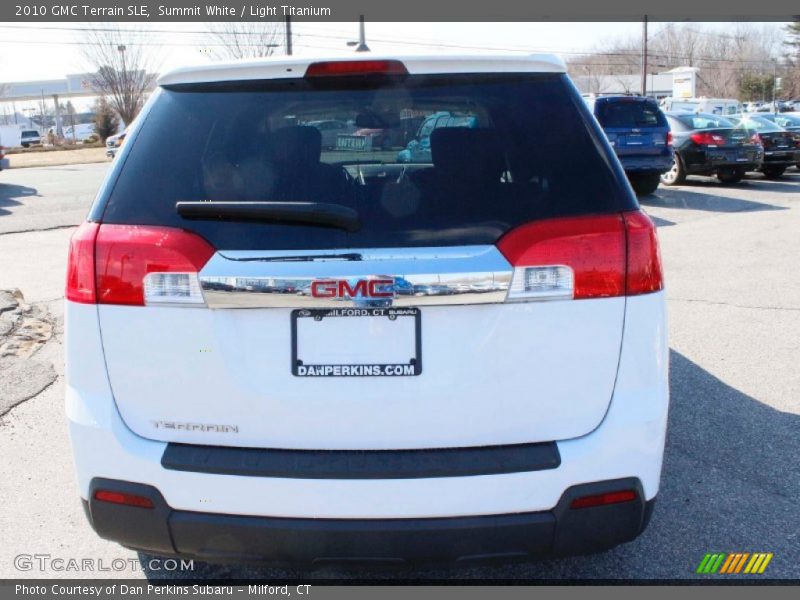 Summit White / Light Titanium 2010 GMC Terrain SLE