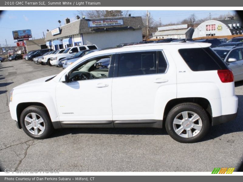 Summit White / Light Titanium 2010 GMC Terrain SLE