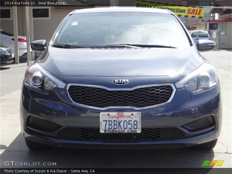 Steel Blue / Gray 2014 Kia Forte LX