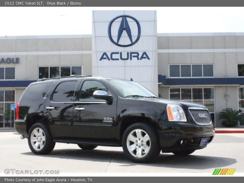 Onyx Black / Ebony 2012 GMC Yukon SLT