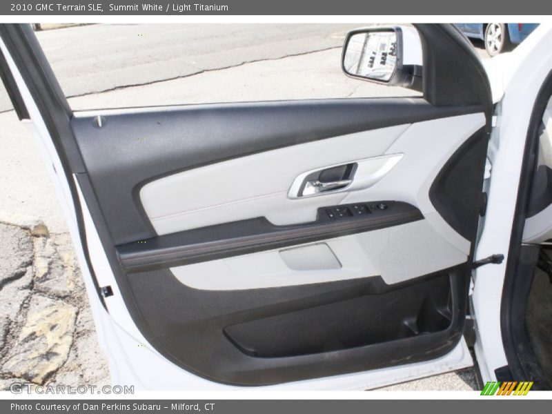 Summit White / Light Titanium 2010 GMC Terrain SLE