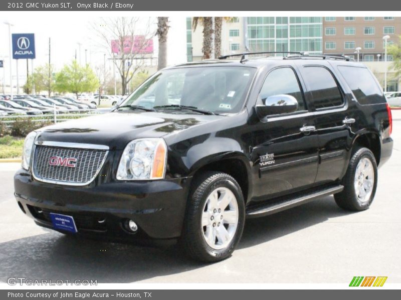 Onyx Black / Ebony 2012 GMC Yukon SLT