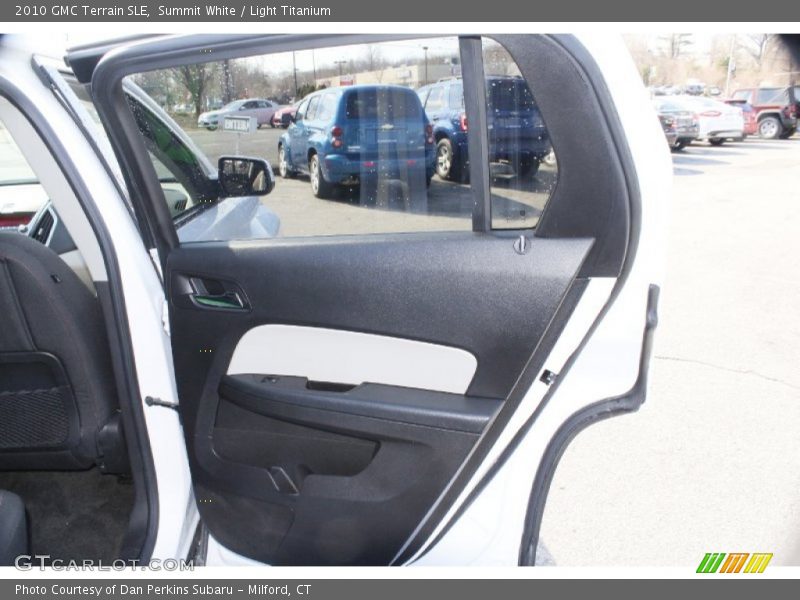 Summit White / Light Titanium 2010 GMC Terrain SLE