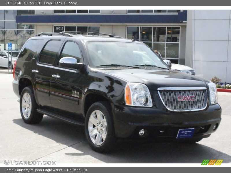 Onyx Black / Ebony 2012 GMC Yukon SLT