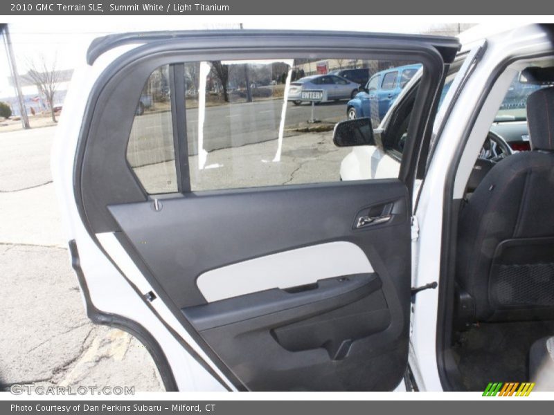 Summit White / Light Titanium 2010 GMC Terrain SLE