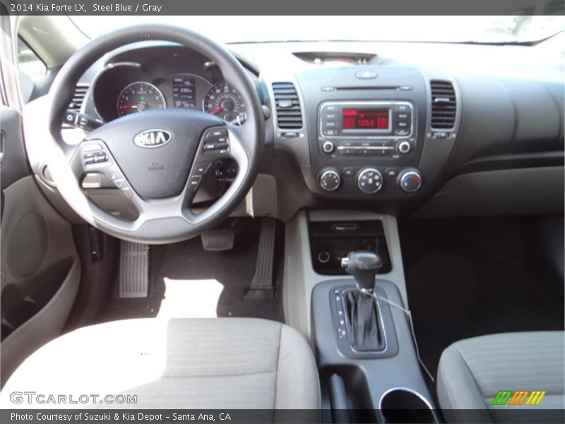 Steel Blue / Gray 2014 Kia Forte LX