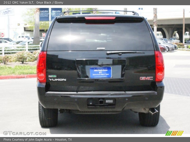 Onyx Black / Ebony 2012 GMC Yukon SLT