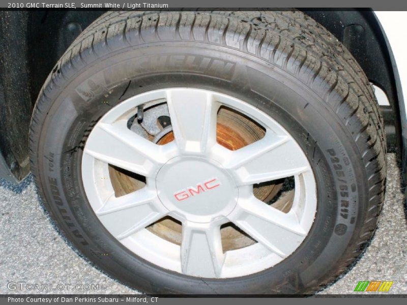 Summit White / Light Titanium 2010 GMC Terrain SLE