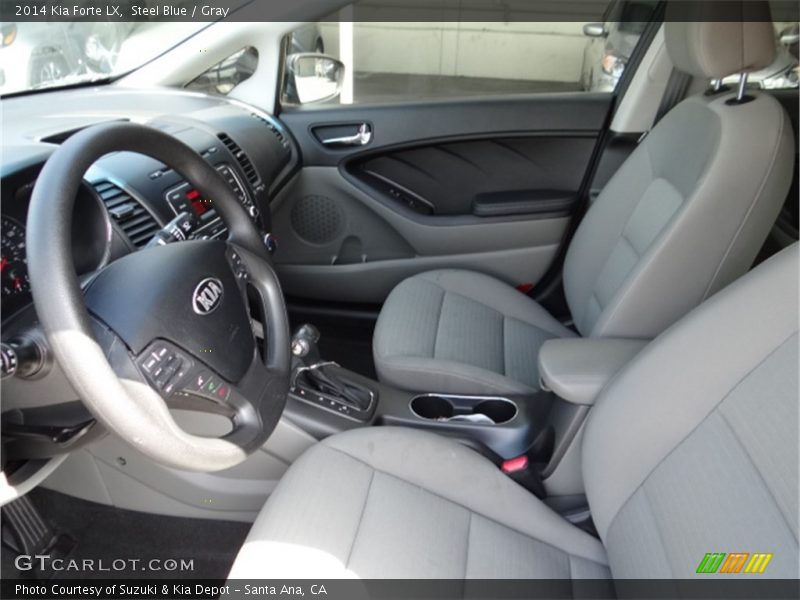 Steel Blue / Gray 2014 Kia Forte LX