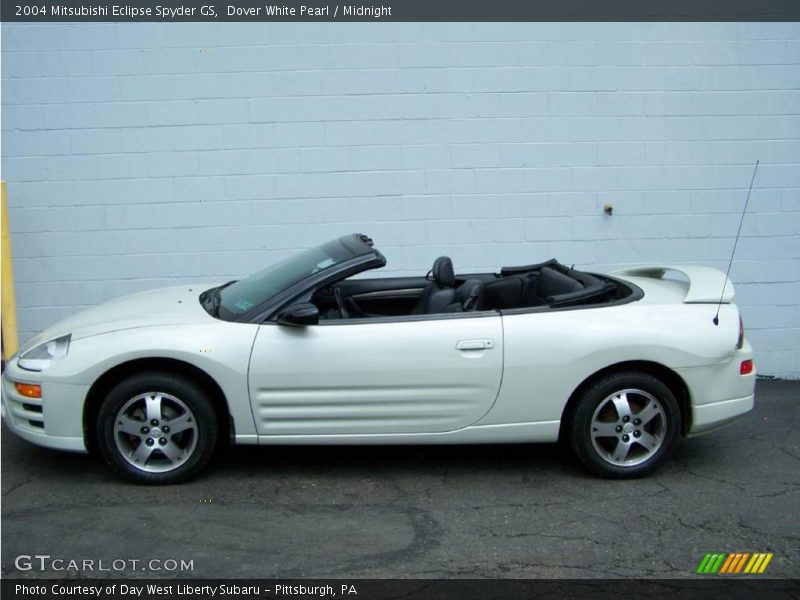 Dover White Pearl / Midnight 2004 Mitsubishi Eclipse Spyder GS