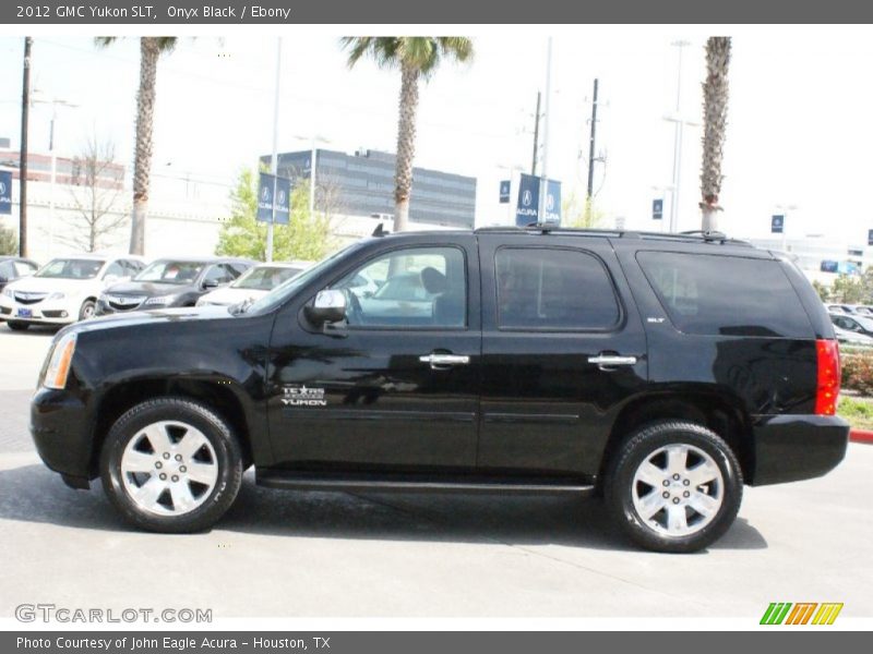 Onyx Black / Ebony 2012 GMC Yukon SLT