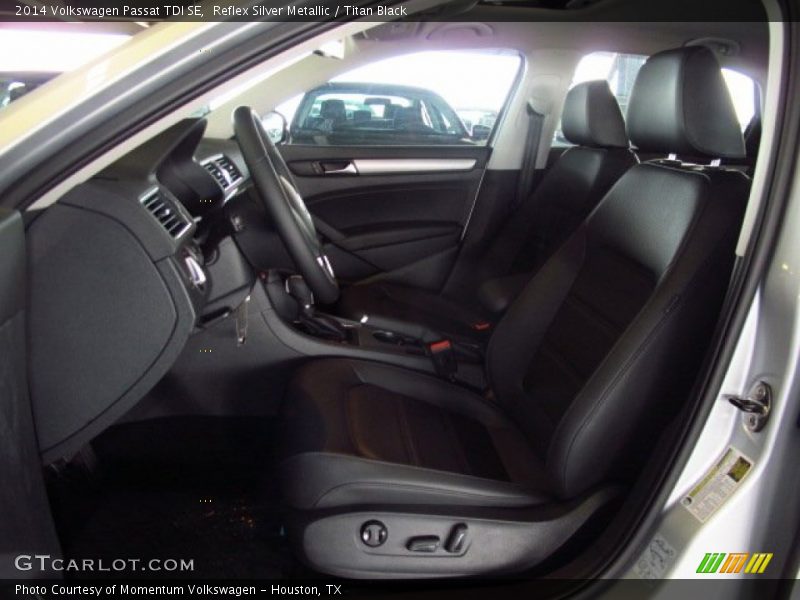 Reflex Silver Metallic / Titan Black 2014 Volkswagen Passat TDI SE