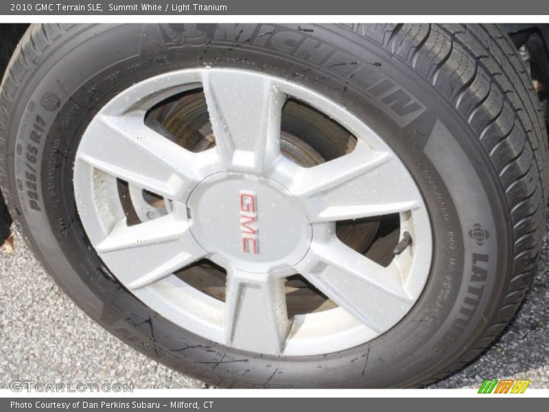 Summit White / Light Titanium 2010 GMC Terrain SLE