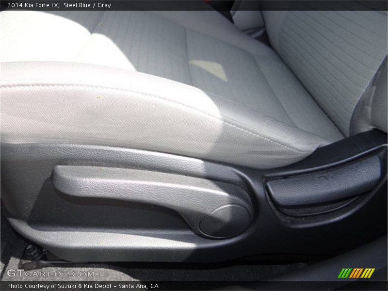 Steel Blue / Gray 2014 Kia Forte LX