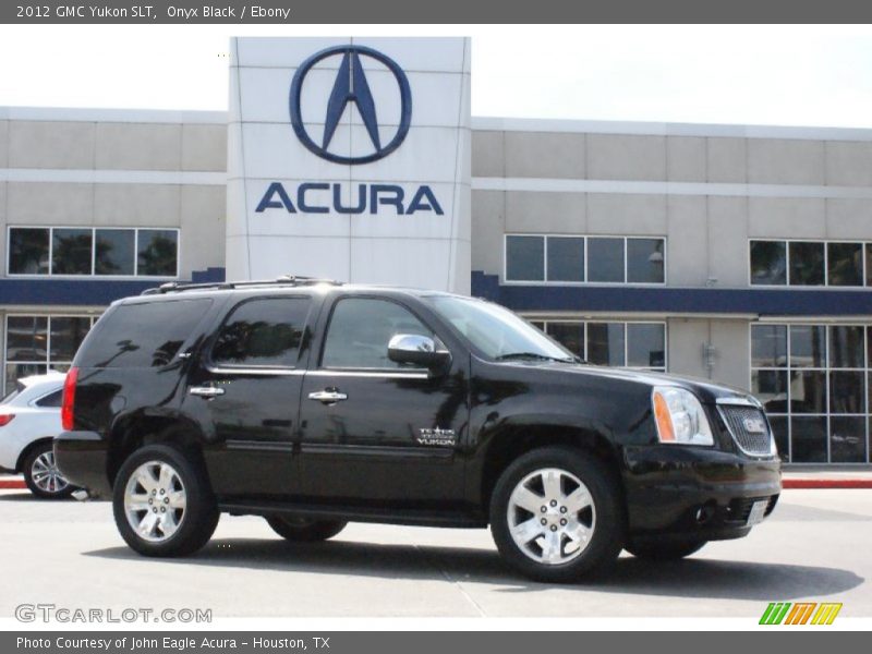 Onyx Black / Ebony 2012 GMC Yukon SLT