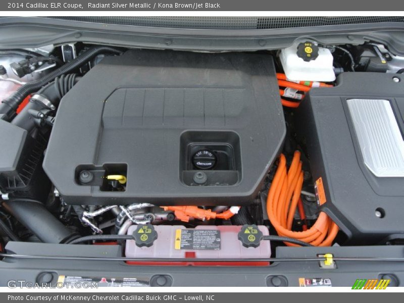  2014 ELR Coupe Engine - 154 kW Plug-In Electric Motor/1.4 Liter GDI DOHC 16-Valve VVT 4 Cylinder Range Extending Engine