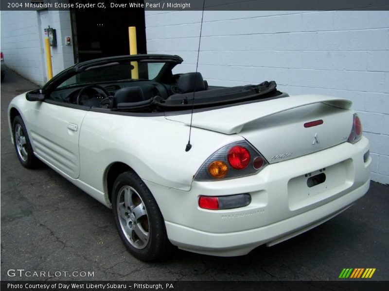 Dover White Pearl / Midnight 2004 Mitsubishi Eclipse Spyder GS