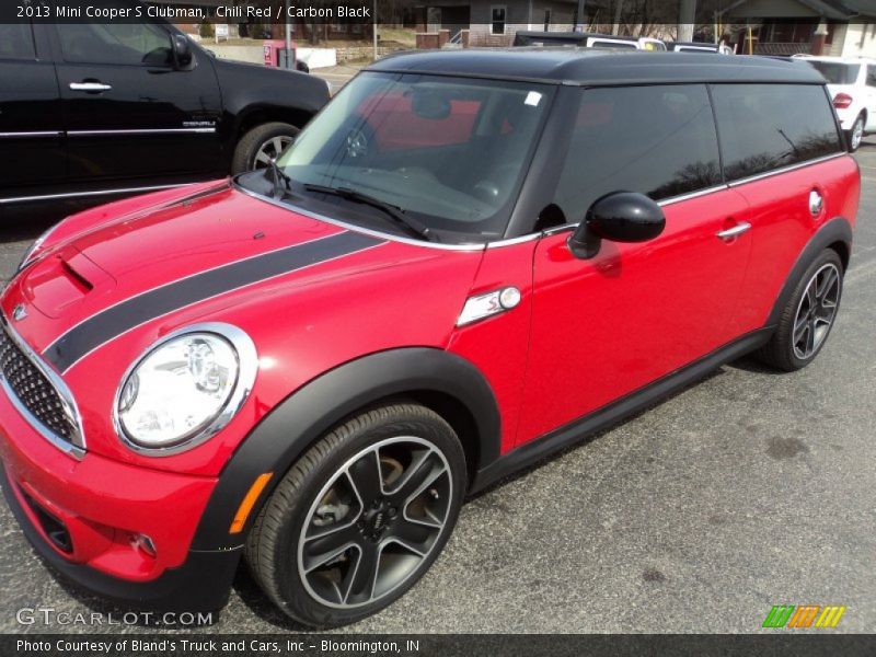 Chili Red / Carbon Black 2013 Mini Cooper S Clubman