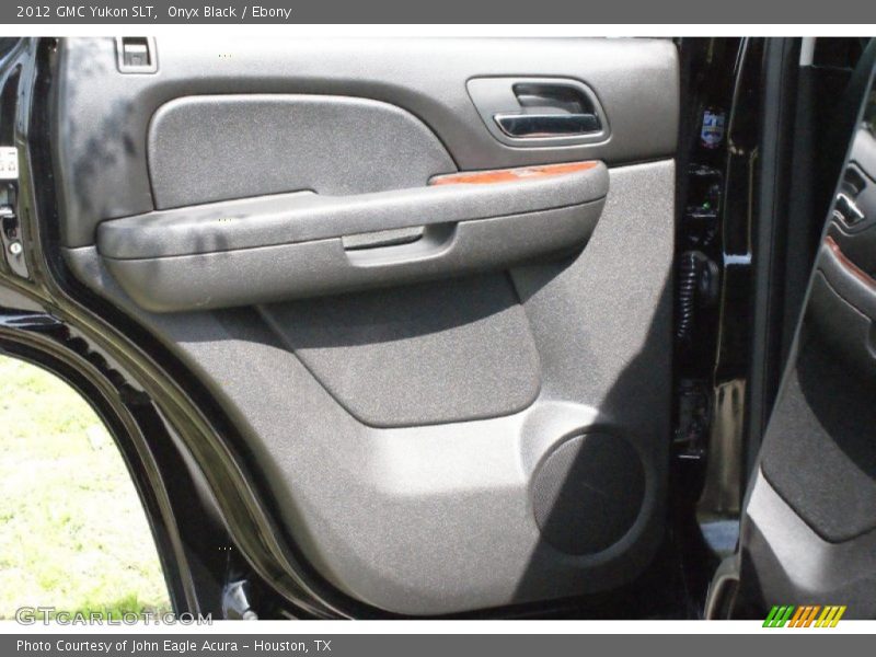Onyx Black / Ebony 2012 GMC Yukon SLT
