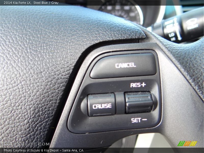 Steel Blue / Gray 2014 Kia Forte LX