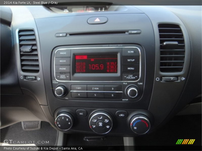 Steel Blue / Gray 2014 Kia Forte LX