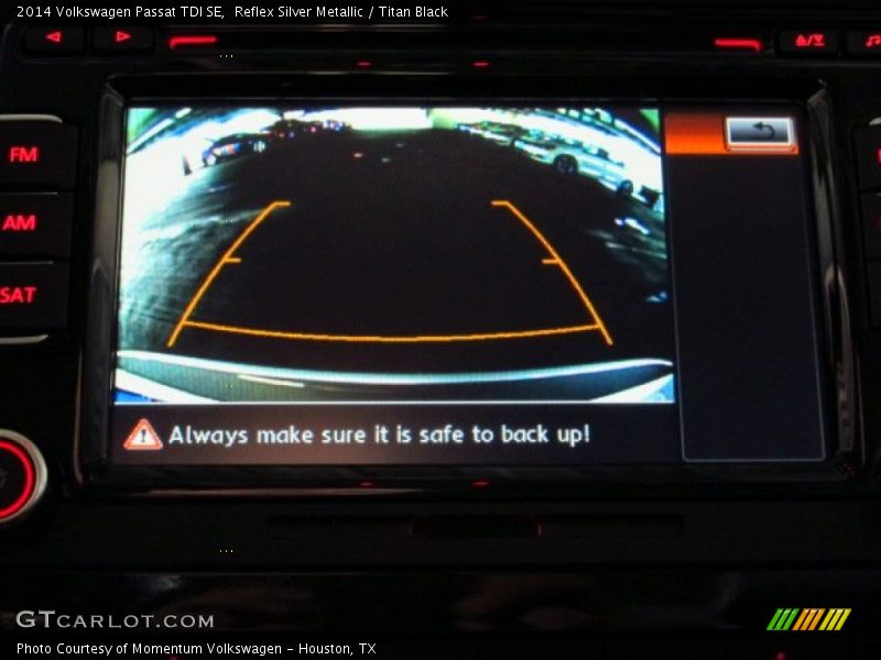 Reflex Silver Metallic / Titan Black 2014 Volkswagen Passat TDI SE