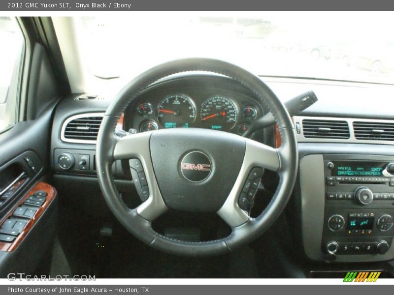 Onyx Black / Ebony 2012 GMC Yukon SLT