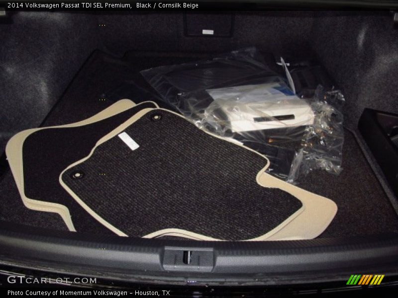 Black / Cornsilk Beige 2014 Volkswagen Passat TDI SEL Premium