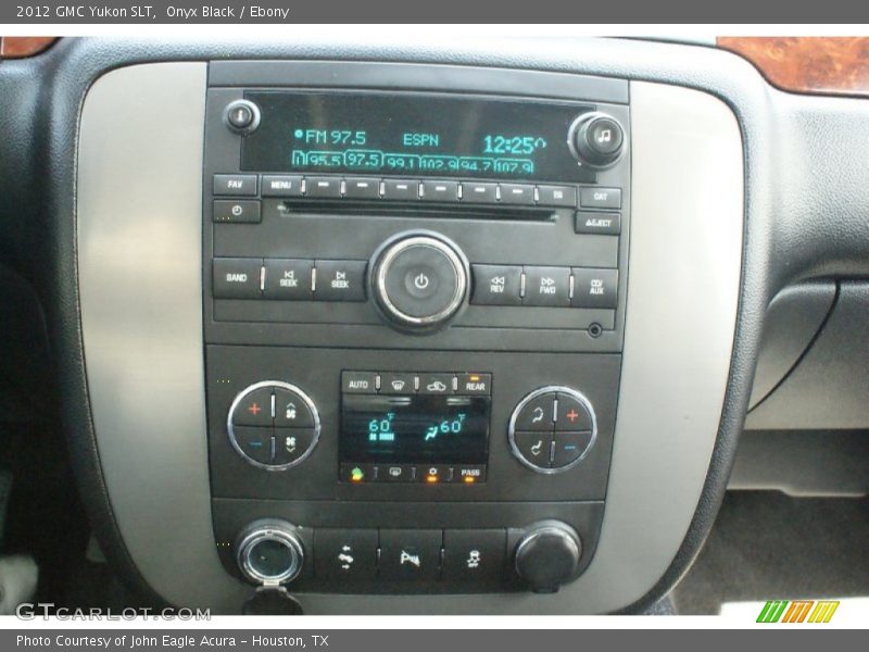 Onyx Black / Ebony 2012 GMC Yukon SLT