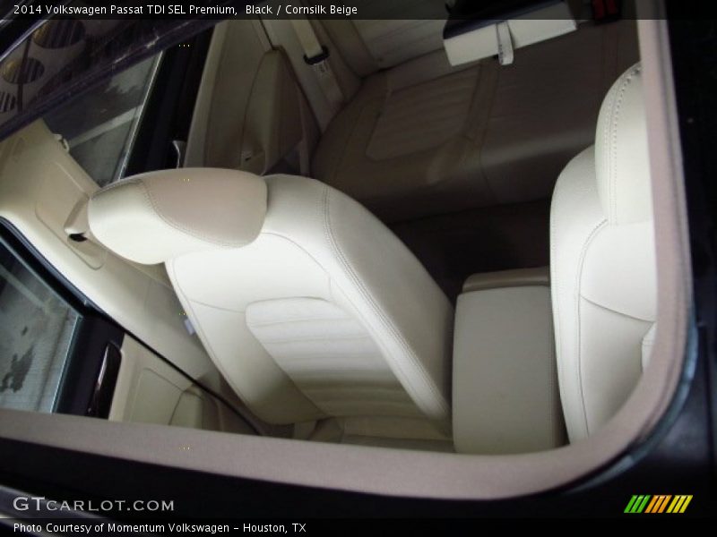 Black / Cornsilk Beige 2014 Volkswagen Passat TDI SEL Premium